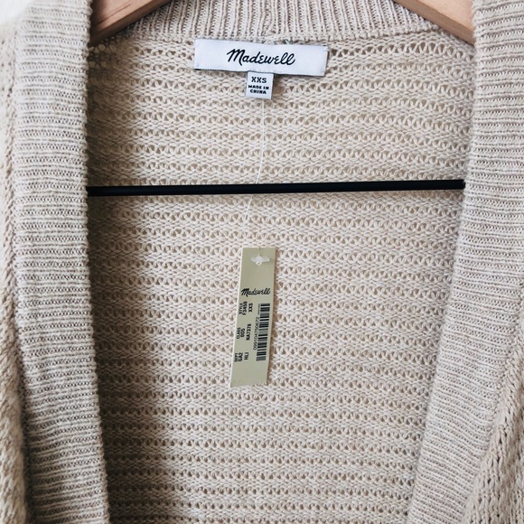 -SOLD-Madewell Seabank Knit Cardigan Sweater - Picture 5 of 8